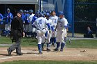 Baseball vs MIT  Wheaton College Baseball vs MIT in the  NEWMAC Championship game. - (Photo by Keith Nordstrom) : Wheaton, baseball, NEWMAC